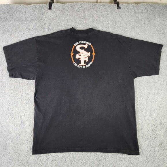 San Francisco Giants Graphic TShirt Mens 3XL MLB Pro Tag 100% Cotton Bridge - Picture 2 of 8